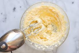 Creaming butter and sugars with an electric mixer